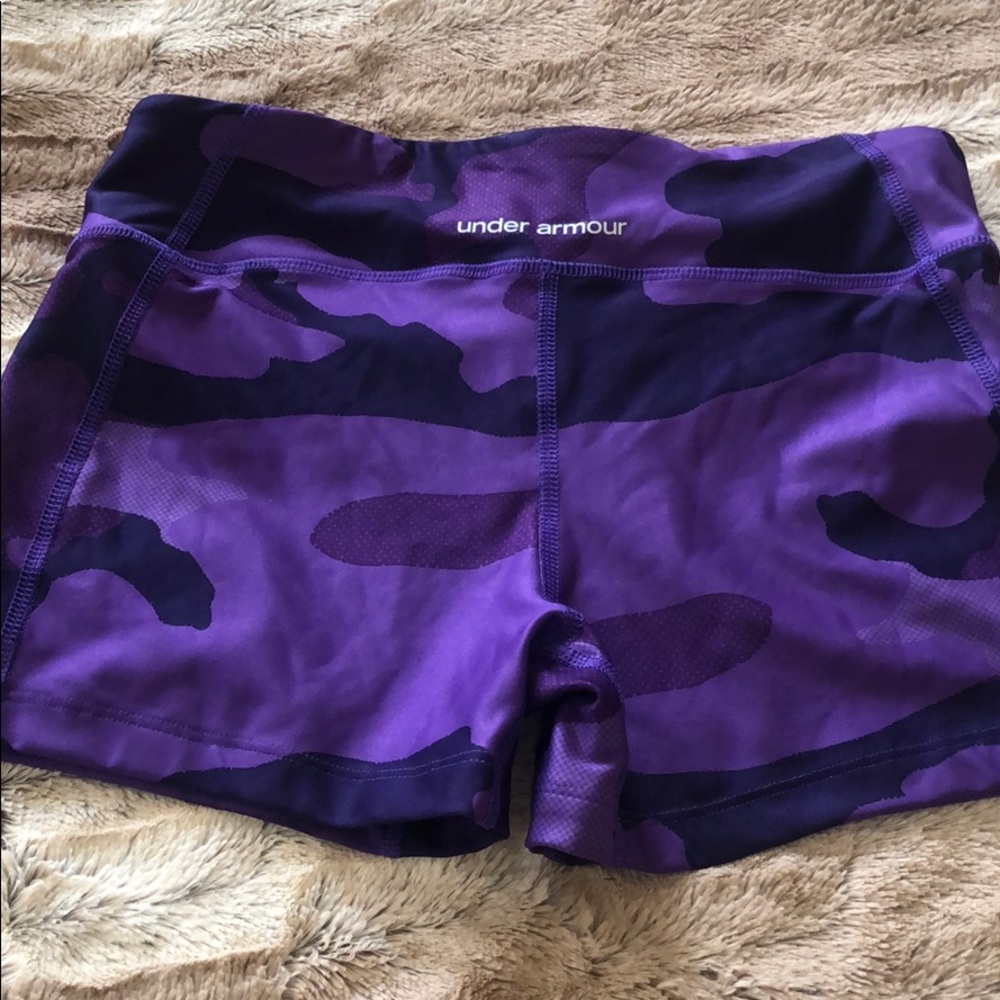 Under Armour purple camouflage